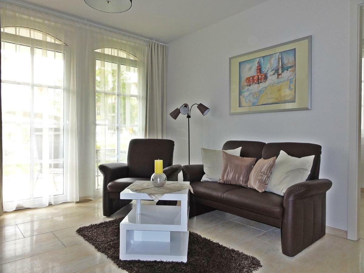 3 Zimmer Ferienwohnung Haus Meeresblick Mit Meerblick A005 Mit Suedterrasse Und Strandkorb Baabe Buitenkant foto