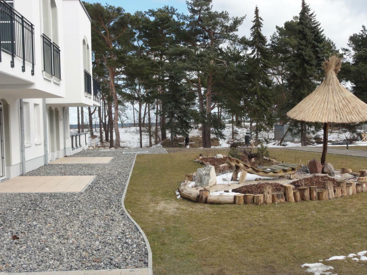 3 Zimmer Ferienwohnung Haus Meeresblick Mit Meerblick A005 Mit Suedterrasse Und Strandkorb Baabe Buitenkant foto